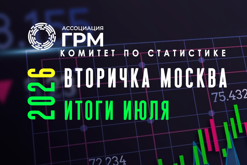 Вторичный рынок недвижимости Москвы, июль 2026 года
