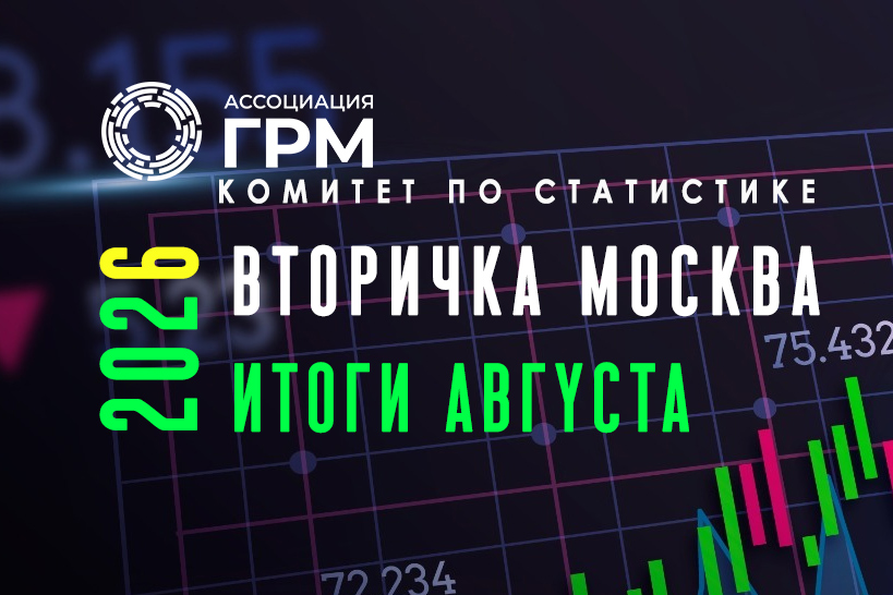 Вторичный рынок недвижимости Москвы, август 2026 года